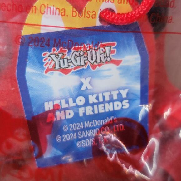 McDonald's Happy Meal Yu-Gi-Oh! Slifer The Sky Dragon X Hello Kitty Kuromi -NRFP - Picture 5 of 6
